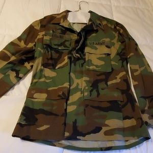 Authentic Army camo jacket